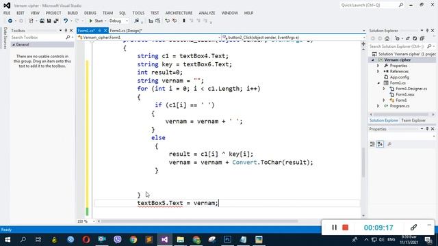 Vernam Cipher using c# ( Kurdi , Badini ) смотреть онлайн