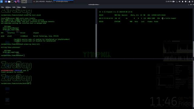 How to crack WPA/WPA2 WiFi password without WPS смотреть онлайн