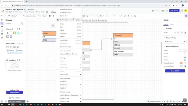 PHP Project: Point of Sale System - How To Create Entity Relationship Diagram ERD Diagram - Tutoria смотреть онлайн