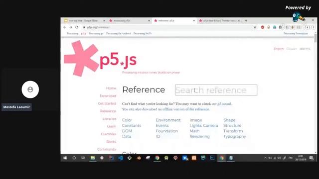 Processign with P5 JS التحليل عن طريق الجافا سكريبت смотреть онлайн