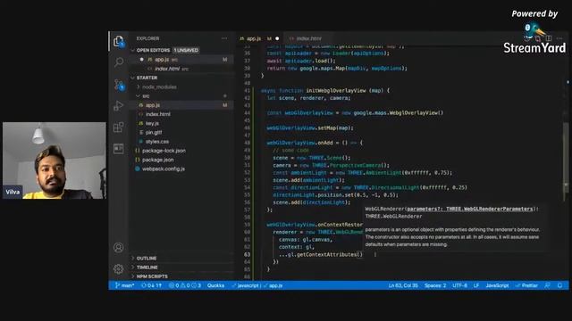 3D Google Maps | Google Maps - JavaScript | WebGL Overlay View | Real time Vector Maps } ThreeJS смотреть онлайн