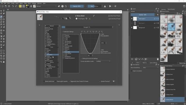 How To Make A Color Dynamics / Hue Jitter Custom Brush In Krita смотреть онлайн