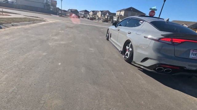 23 KIA Stinger GT2 AWD modified rolling on my OneWheel. #onewheel #goprohero11black #slammedenuff смотреть онлайн
