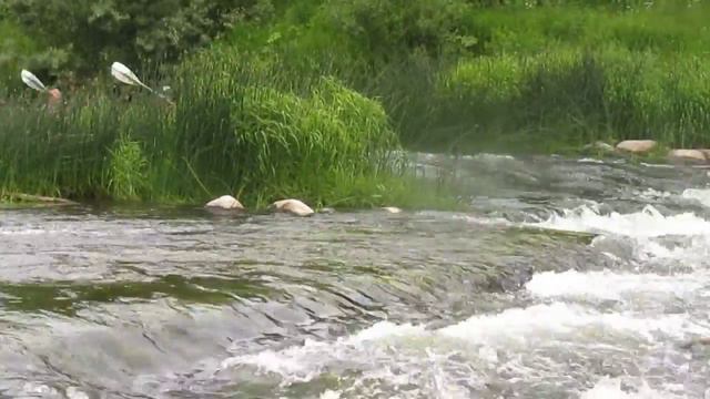Преодоление порога на реке Осуга от бывшей мельницы смотреть онлайн