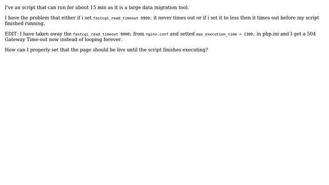DevOps & SysAdmins: How to properly prevent 504 Gateway Time-out? смотреть онлайн