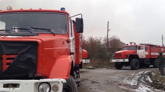 ул.Пышминская 228 пожар Тюмень смотреть онлайн