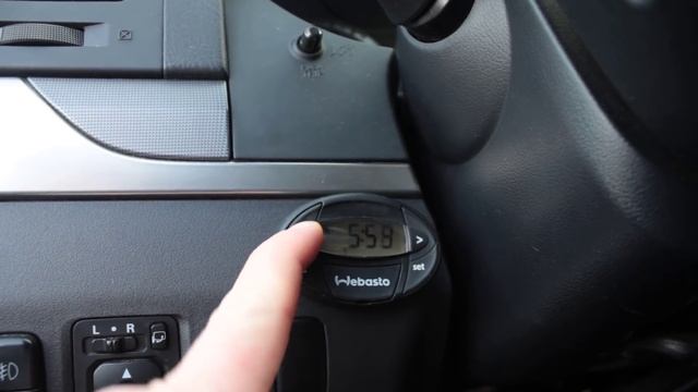 Настройка Webasto (Вебасто) установка времени установка таймера смотреть онлайн