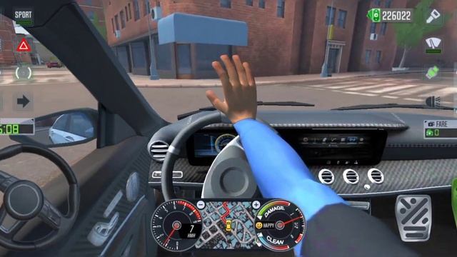 Driving Mercedes-benz E63 amg car || Taxi sim 2022 evolution || RB Gaming || смотреть онлайн