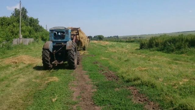 Вилы для сена на Т-40 смотреть онлайн