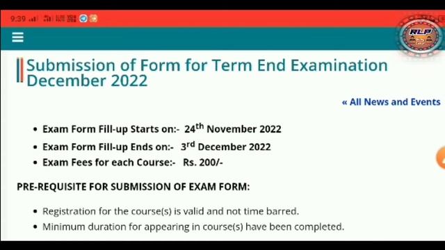 Form Fill-up Start &End Date// OSOU // MOST IMPORTANT NOTICE.... смотреть онлайн