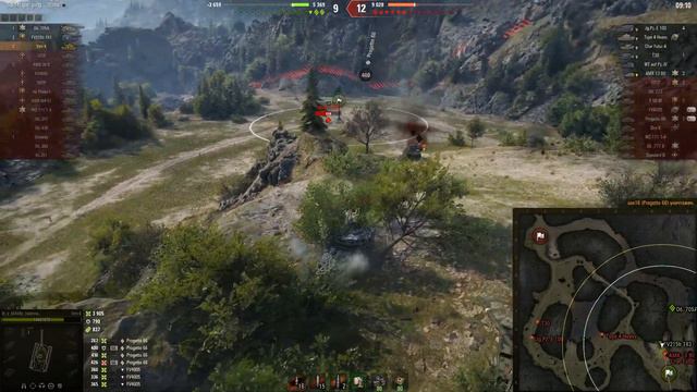 Strv K - 4 Frags 10K Damage - Lightest 10К! - World Of Tanks смотреть онлайн