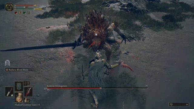 My Reduvia Dagger Vs. Leonine Misbegotten For The Elden Ring смотреть онлайн