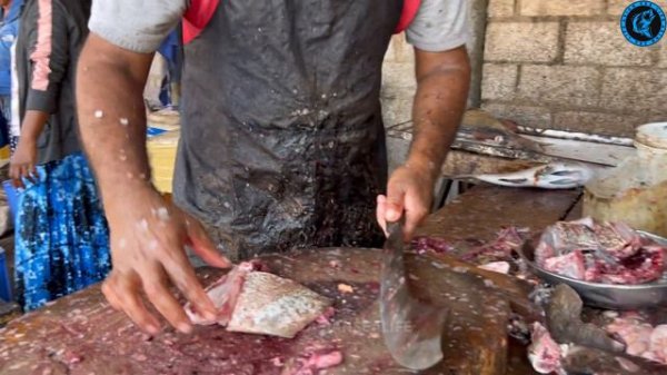 Incredible!! Best Village Hard Worker  Street Fish Market Master Fish Cutting Skills