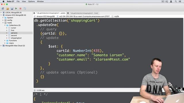 MongoDB Update Queries: 12 $rename смотреть онлайн