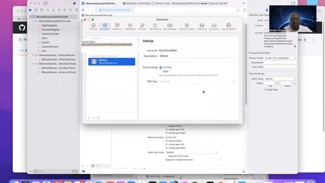 Junior iOS Developer Course - Connect your repository to a remote repository on GitHub via Xcode смотреть онлайн