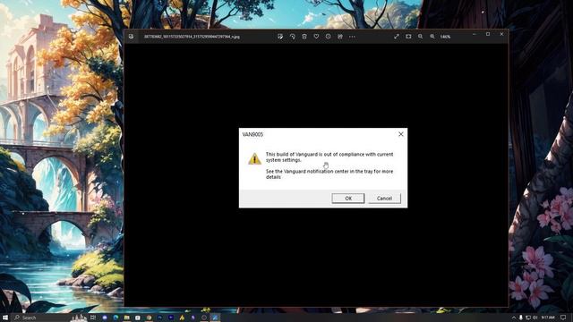 VAN9005 Error: Valorant - this build of vanguard is out of compliance with current system settings. смотреть онлайн