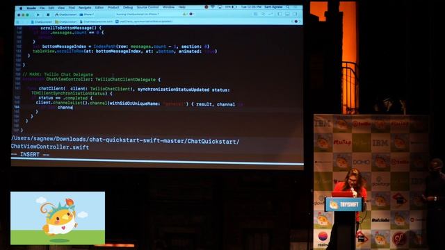 try! Swift NYC 2017 - Twilio Programmable Chat API смотреть онлайн