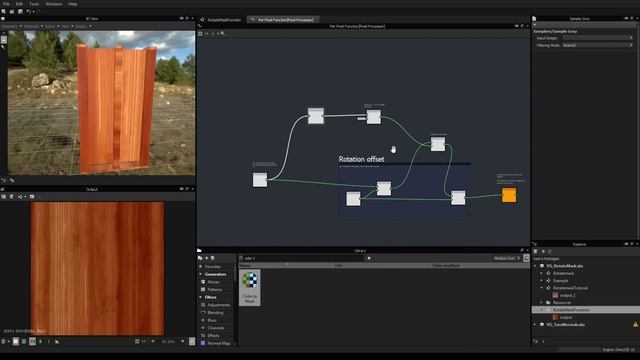 Rotate Mask node Tutorial (Allegorithmic Substance Designer 5) смотреть онлайн