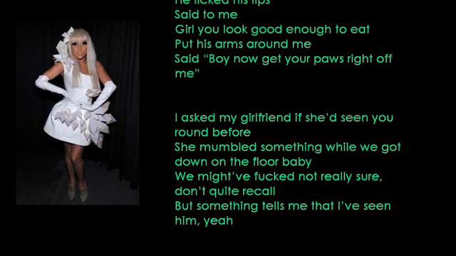 Lady Gaga - Monster Lyrics on Screen смотреть онлайн