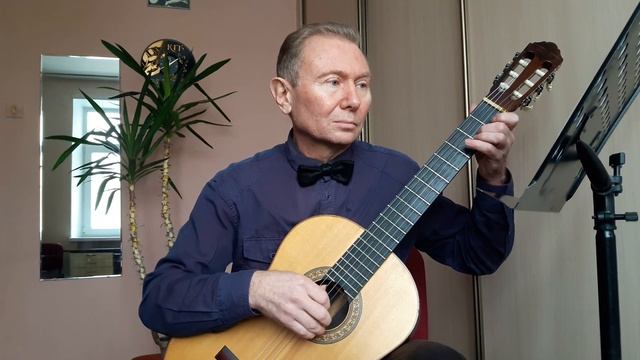 Марина Журавлёва. Белая черёмуха (на гитаре). Обработка Олега Копенкова смотреть онлайн