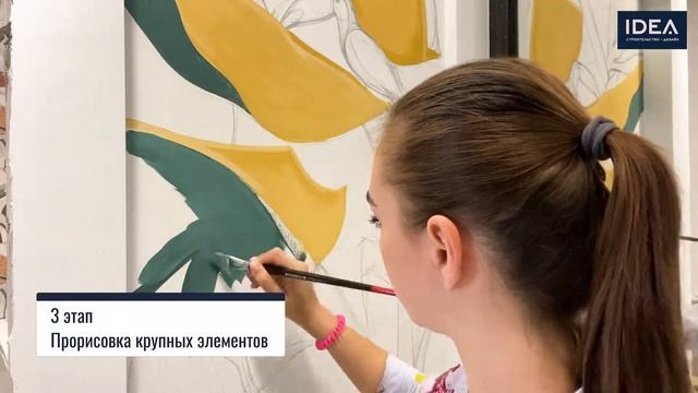 Роспись стен в интерьере Как легко рисовать на стене в квартире смотреть онлайн