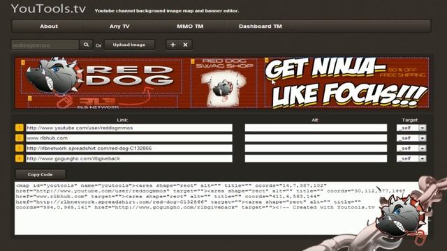 How to image map youtube partner banner without photoshop смотреть онлайн