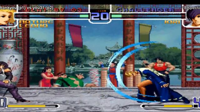 [GGPO KOF 2002] fivethankyou vs you31 [[28-11-2013]] смотреть онлайн