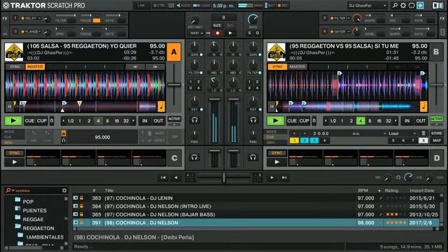MIX BAILABLE 2017 - LATIN SALSA REGGAETON BACHATA ELECTRO by DJ GhasPer смотреть онлайн