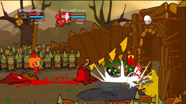 Castle Crashers Gameplay смотреть онлайн