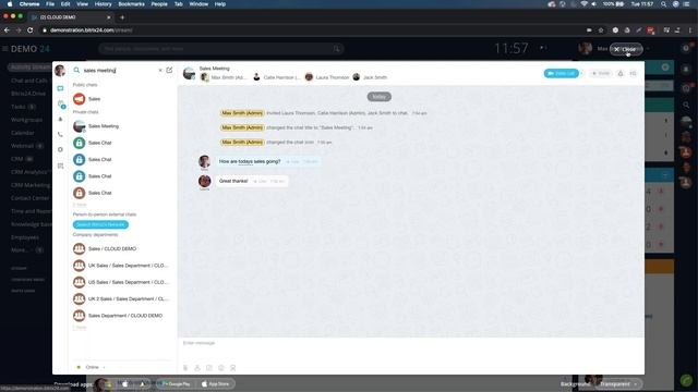 Bitrix24: Internal Communication Channels (Remote Working) смотреть онлайн