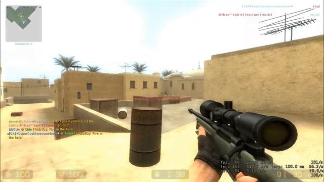 CS:S Hacker - Got scared and left because of Recording. Counterstrike Source смотреть онлайн