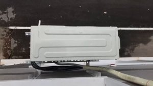 Установка кондиционера на вентилируемых фасадах по технологии сквозь облицовку стены #кондиционеры