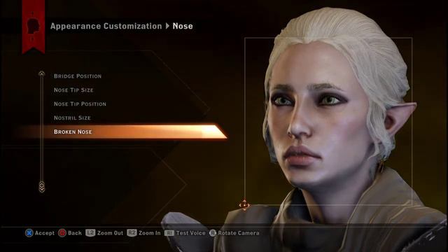 PS4 Dragon Age: Inquisition - Female Elf Slider Settings смотреть онлайн