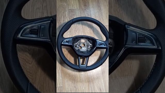 Перетяжка руля Шкода А7 Симферополь т.+79787551324 смотреть онлайн