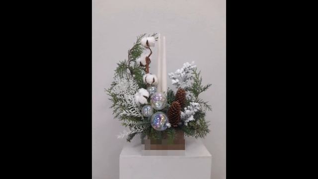 Скоро новый год #цветы #флористика #flowers