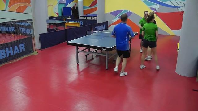 настольный теннис - тактика игры в паре - момент матча 03.09.16 смотреть онлайн