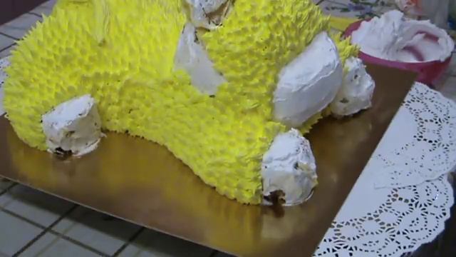 Украшение торта Львёнок смотреть онлайн