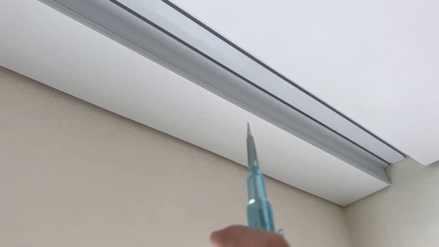 Новая скрытая гардина Flexy с нишей для подсветки смотреть онлайн