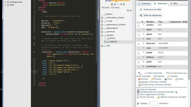 Buscar datos de una BD en una tabla HTML mediante PHP - Easy Code смотреть онлайн