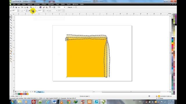 Corel Draw x6 roughen brush tool in urdu/hindi Part 9 смотреть онлайн