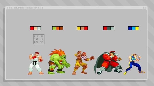 Sprite Analysis | Street Fighter Alpha: A Study of Character Stylization смотреть онлайн