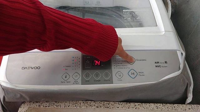 Especificación de los botones de la lavadora Daewoo 4D смотреть онлайн