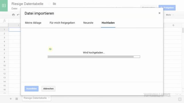 CSV Dateien importieren / Öffnen (Google Tabellen / Spreadsheets) смотреть онлайн