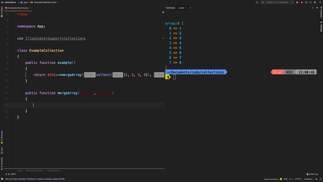 unwrap | Laravel Collections смотреть онлайн