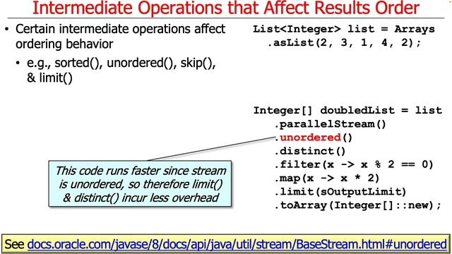 Java Parallel Streams Internals: Order of Results for Aggregate Operations смотреть онлайн