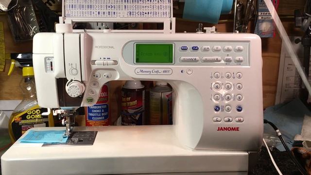 Janome Memory Craft 6600 Review смотреть онлайн