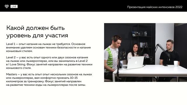 Бери от майских всё: презентация спортивных интенсивов смотреть онлайн
