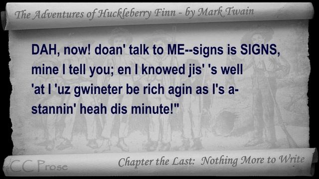 Chapter The Last (43) - The Adventures of Huckleberry Finn by Mark Twain - Nothing More to Write смотреть онлайн