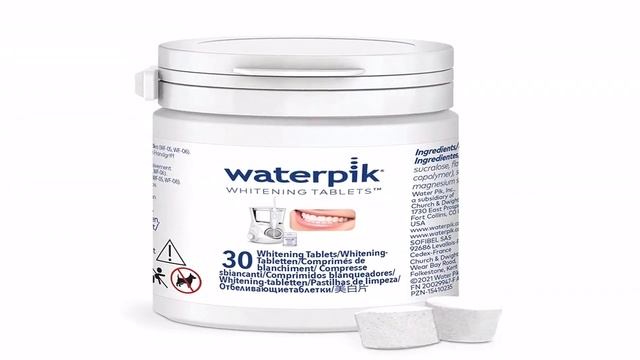 Great Product -  Waterpik Whitening Water Flosser Refill Tablets (30 Count) - Only For The Waterpik