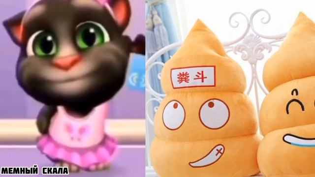 Том оценивает подушки: